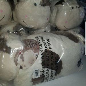 PillowPets Chocolate MilkShake Cow